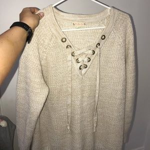 Beige sweater